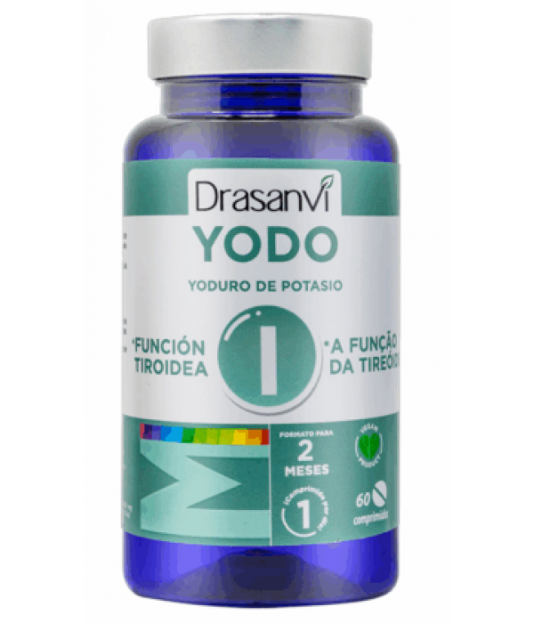 Iodo mineral - 60 Comprimidos - Drasanvi